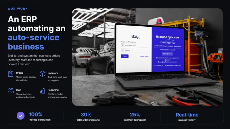 Auto Service ERP
